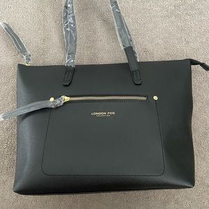 BRAND NEW Black Tote - London Fog